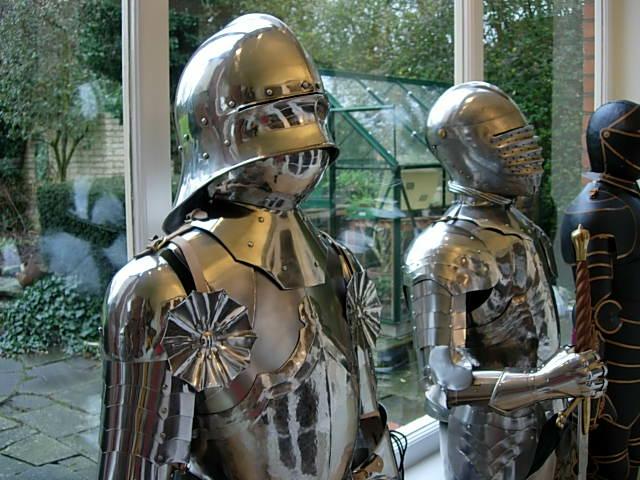 The cap-a-pie armour from 'Project' 3